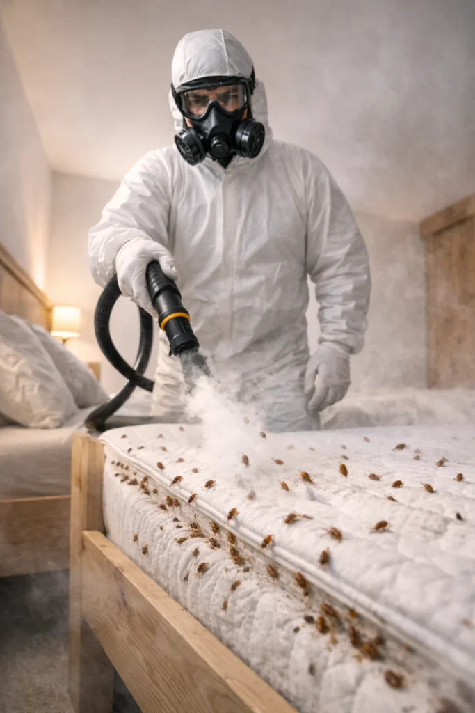 Contrôle des punaises de lit en Suisse