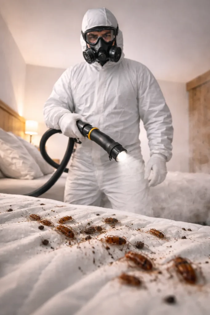 Technicien de lutte contre les nuisibles