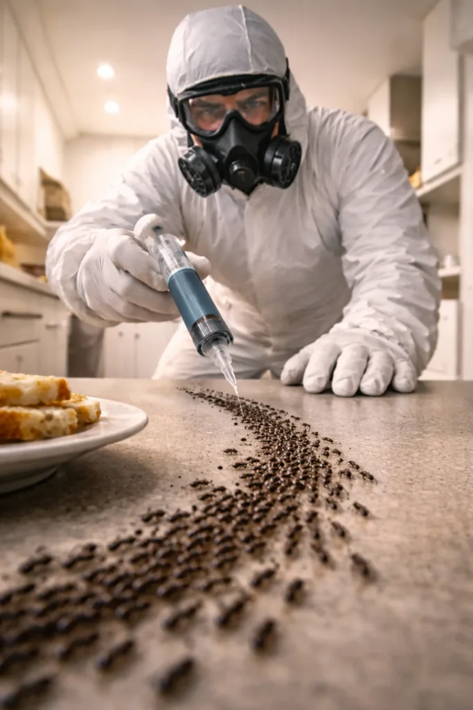 Technicien de lutte contre les nuisibless