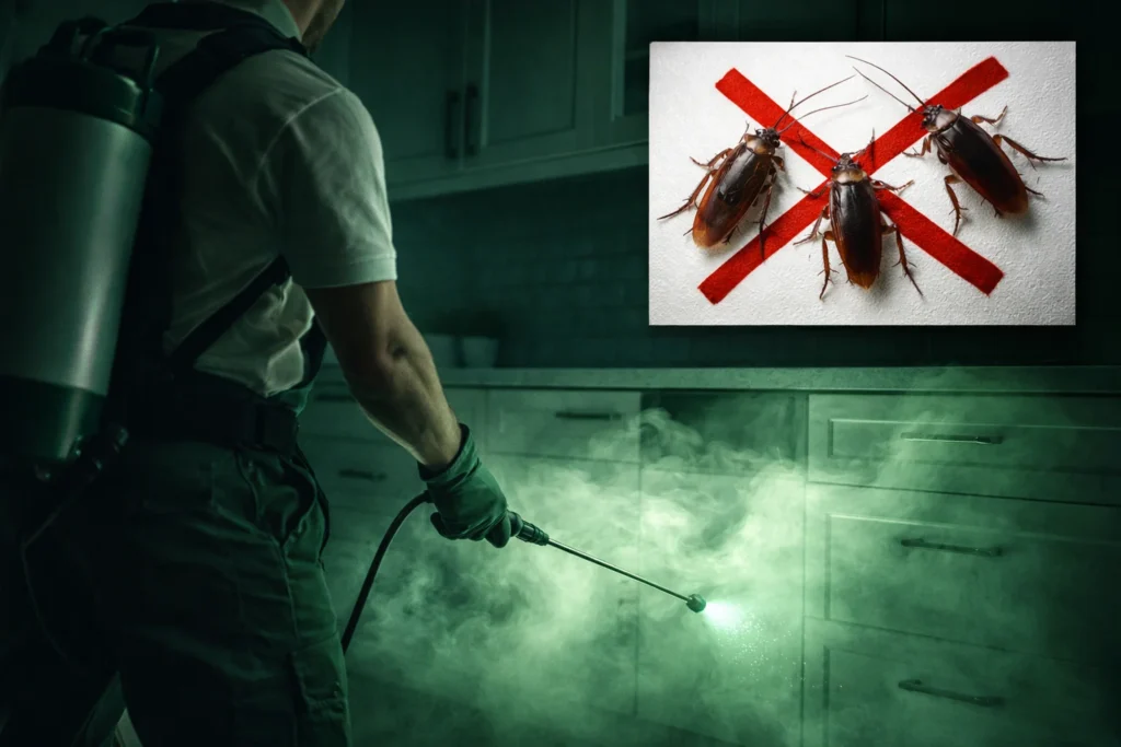 Traitement des cafards