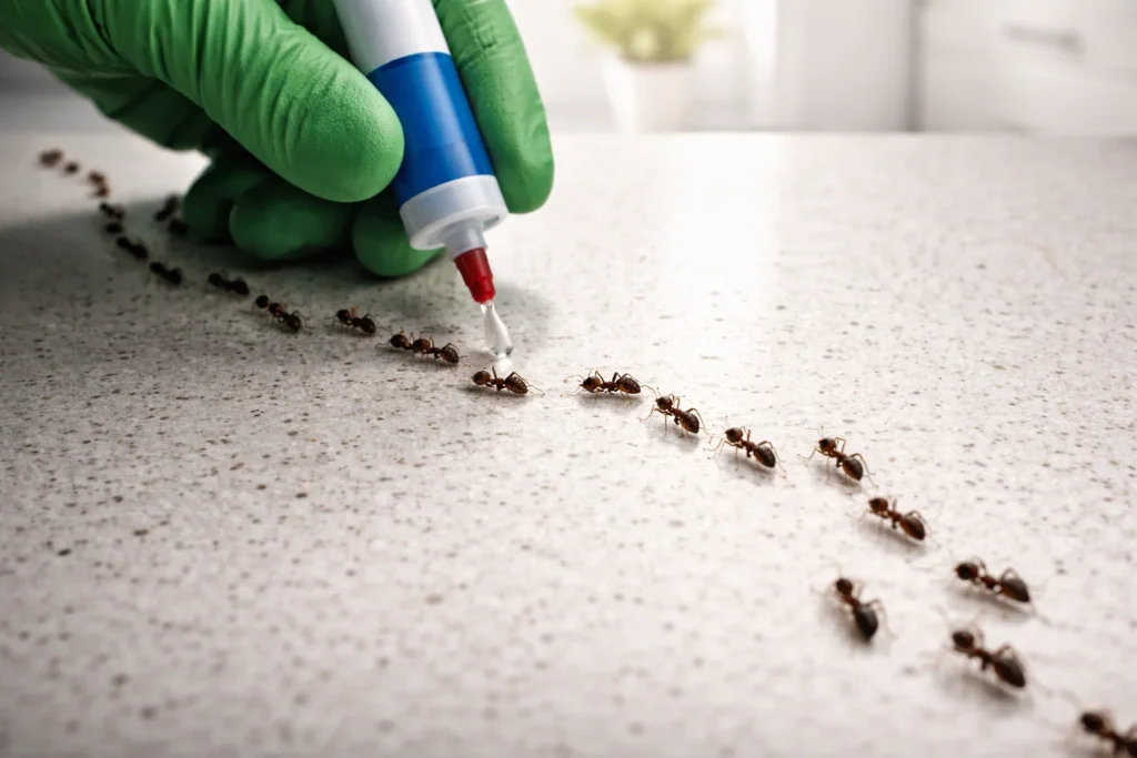 Traitement des fourmis